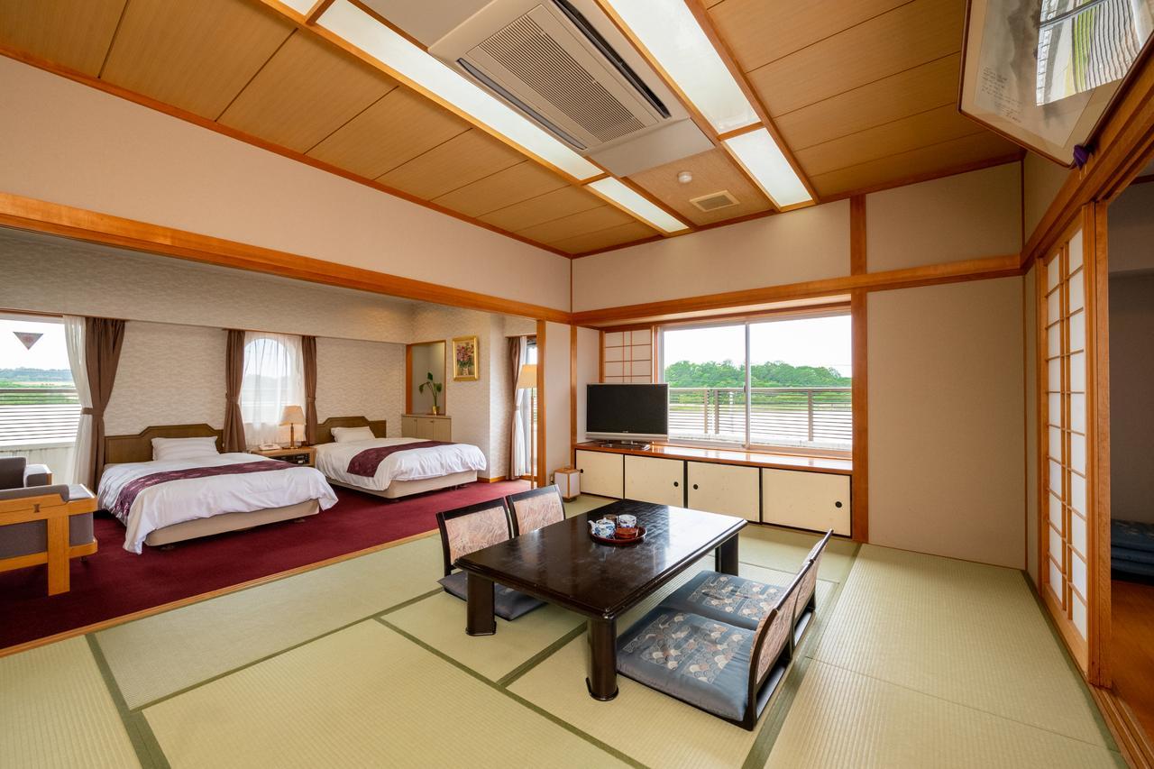 Awara Kitagata Onsen Kohanso Hana Yurari Exterior foto